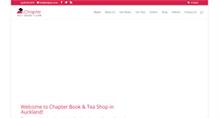 Desktop Screenshot of chapter.co.nz