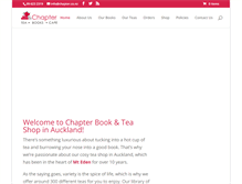 Tablet Screenshot of chapter.co.nz